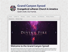 Tablet Screenshot of gcsynod.org